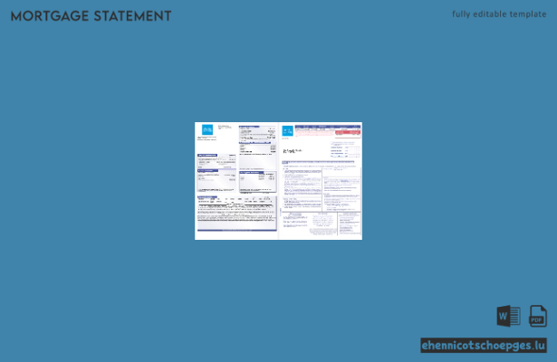 US-Bankabrechnung der Charles Schwab and Co. im Word- und PDF-Format, 3 Seiten, Beispielvorschau (Seite 1-2)